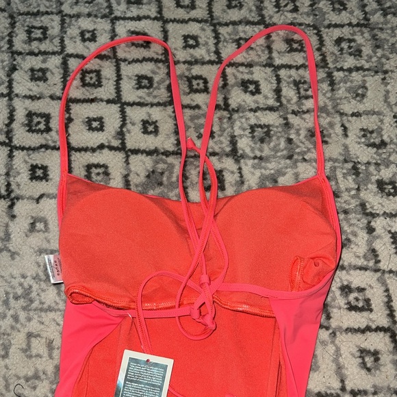 Large Eidon Tamarindo One Piece Swim Suit with Cut Out Back - Picture 5 of 7